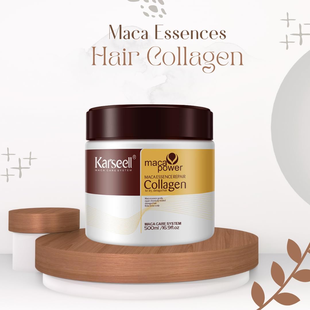 Karseell Collagen Deep Repair Conditioning Hair Mask       قناع الشعر كارسيل بالكولاجين لإصلاح الشعر بعمق