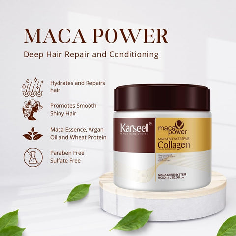 Karseell Collagen Deep Repair Conditioning Hair Mask       قناع الشعر كارسيل بالكولاجين لإصلاح الشعر بعمق