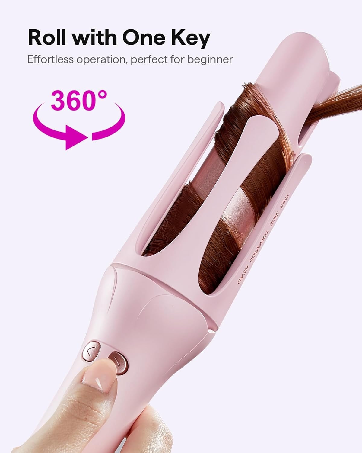 Automatic Hair Curler Stick           عصا تجعيد الشعر الأوتوماتيكية