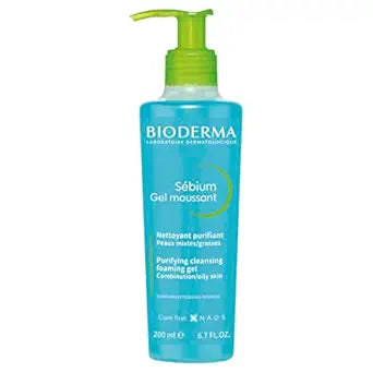 Bioderma - Face Cleanser - Sébium - Makeup Removing Cleanser          بيوديرما - منظف للوجه - سيبيوم - منظف لإزالة المكياج - منقي للبشرة - غسول للوجه للبشرة المختلطة إلى الدهنية