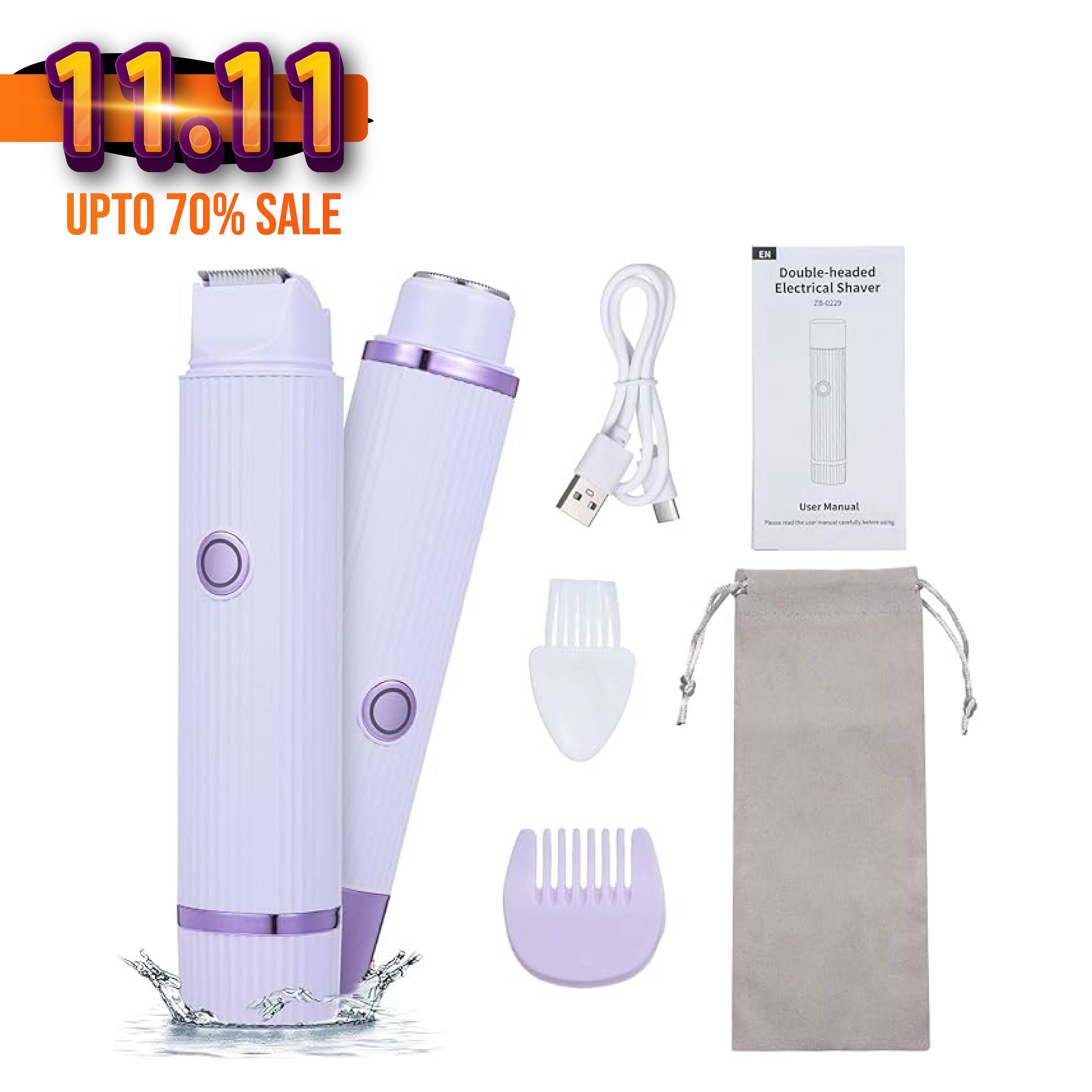 Double Head Electric Shaver