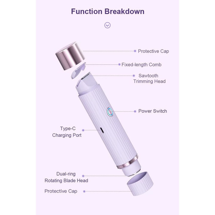 Double Head Electric Shaver